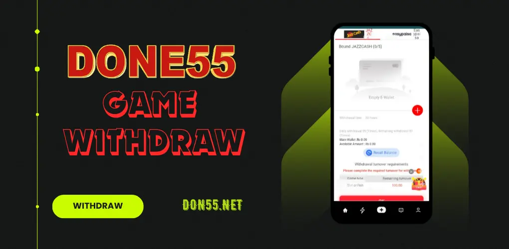 Done 55 Withdrawal